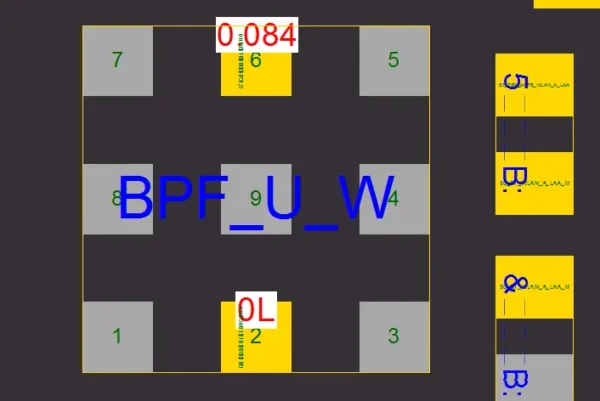 (BPF_U_W)IC Filter RF iPhone 12 Pro Max(ACPF_7150_AP1)ohmz