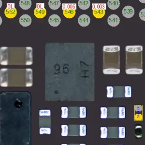 (Q4400)IC Mosfet Transistor iPhone 12 Pro _ 12 (DMT12H065LFDF)PICZ