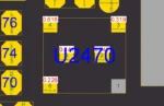 (U2470)(LSF0101) IC voltage level converter iPhone 12 Pro _ 12OHMZ