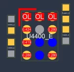 (U4400_E)IC RF Tuner Antenna iPhone 12 Pro Max (QM18839)ohm