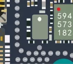 (DPLX3U_A)(DPX205850DT) IC Switch Bluetooth And Wifi Antenna iPhone XS MaxPIC