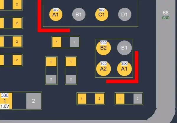 (U5900)IC Overvoltage protection iPhone XS Max (TPS3720_S)OHM