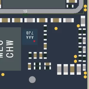 (U6020)(IC Voltage Comparator iPhone XS Max (SCY9920175pic