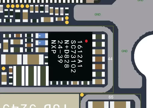 (U6300)IC USB And Charge Driver iPhone XS Max (CBTL1612A1)PIC