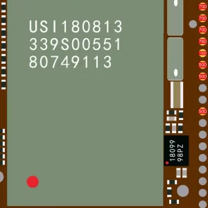 (U_WLAN_W)IC Wifi And Bluetooth Antenna iPhone XS Max (339S00551)