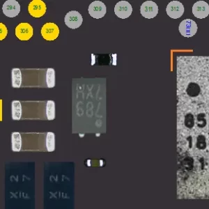 (U8301)IC Sensor Hall Effect iPhone XS (AK8789)picz