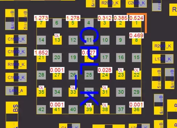 (CPL_K)IC Switch Antenna iPhone XS (SKY13775)OHMZ