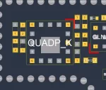 (QUADP_K)IC Switch Antenna iPhone X (ACFM-W912-AP1)OHM