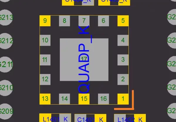 (QUADP_K)IC Switch Antenna iPhone X (ACFM-W912-AP1)OHMZ