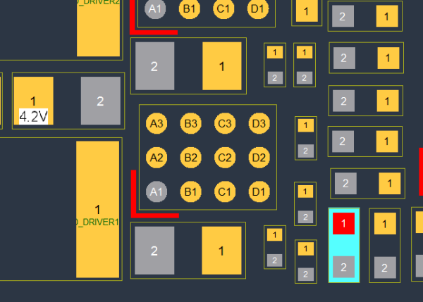 (U4120)IC LED Driver Flashlight iPhone XS (LM3566)OHM