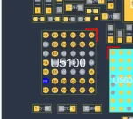 (U5100) ((CS35L26C-A1)338S00296) IC Vibrator Driver iPhone XOHM