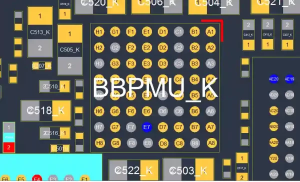 (BBPMU_K)IC PMU Baseband iPhone X (PMB6848)OHM