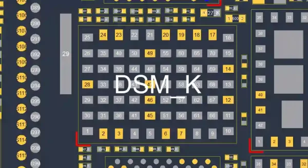 (DSM_K)IC Switch Diversity Antenna iPhone X (B30608-M5342-X969)OHM