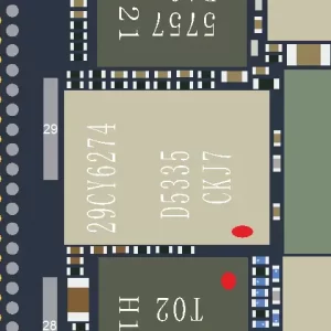 (DSM_K)IC Switch Diversity Antenna iPhone X (B30608-M5342-X969)PIC