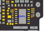 (GSMPA_K)IC Amplifier GSM iPhone X (SKY77367)OHMZ